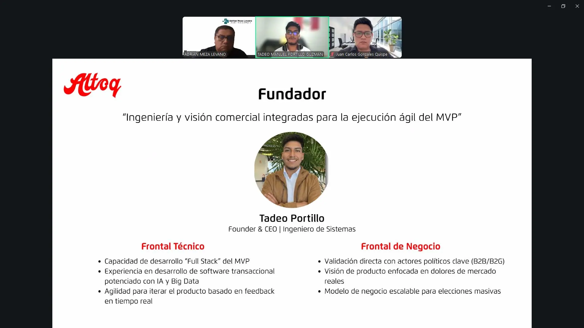 Altoq - Resultado