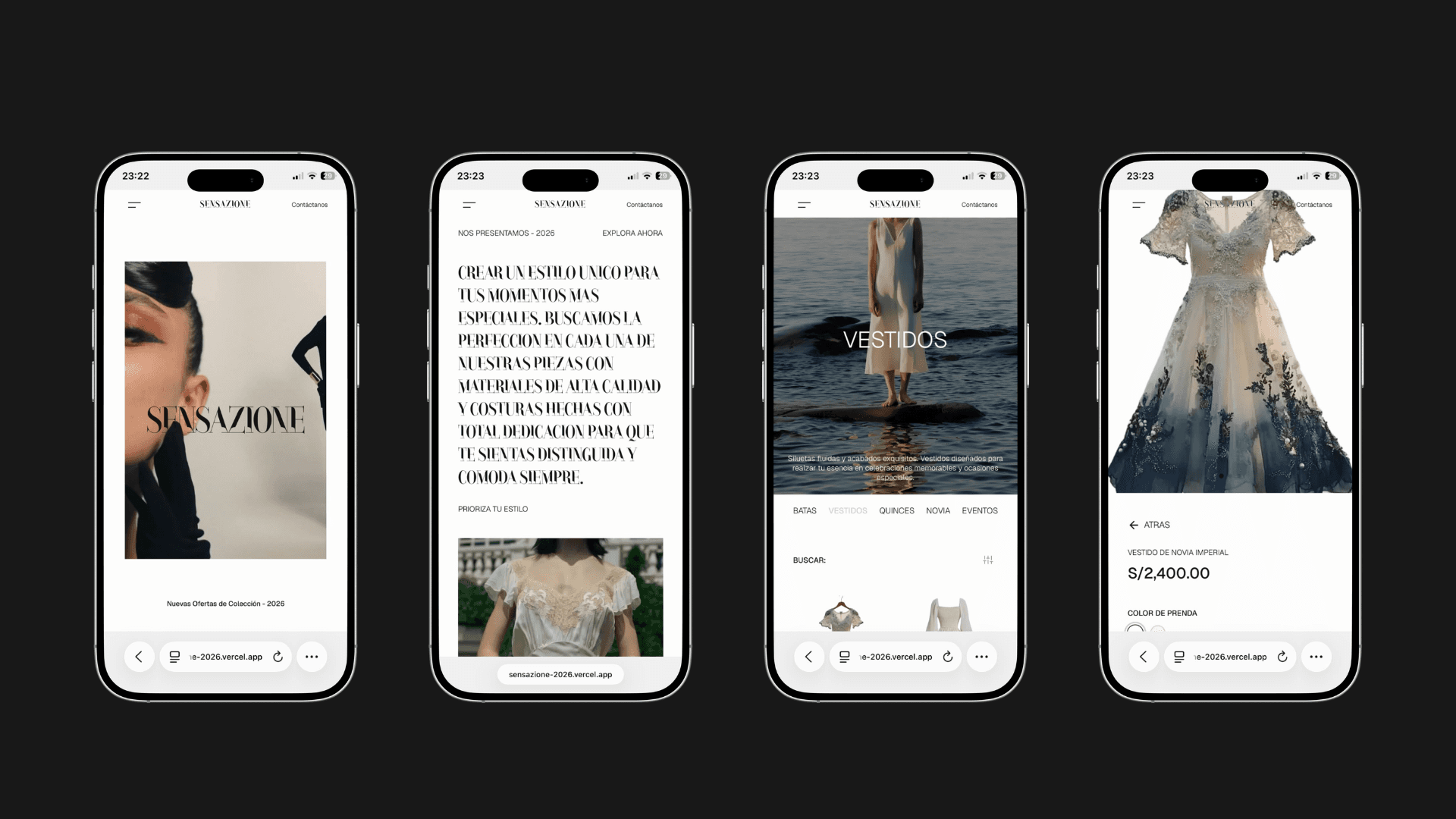 Sensazione Shop - Resultado
