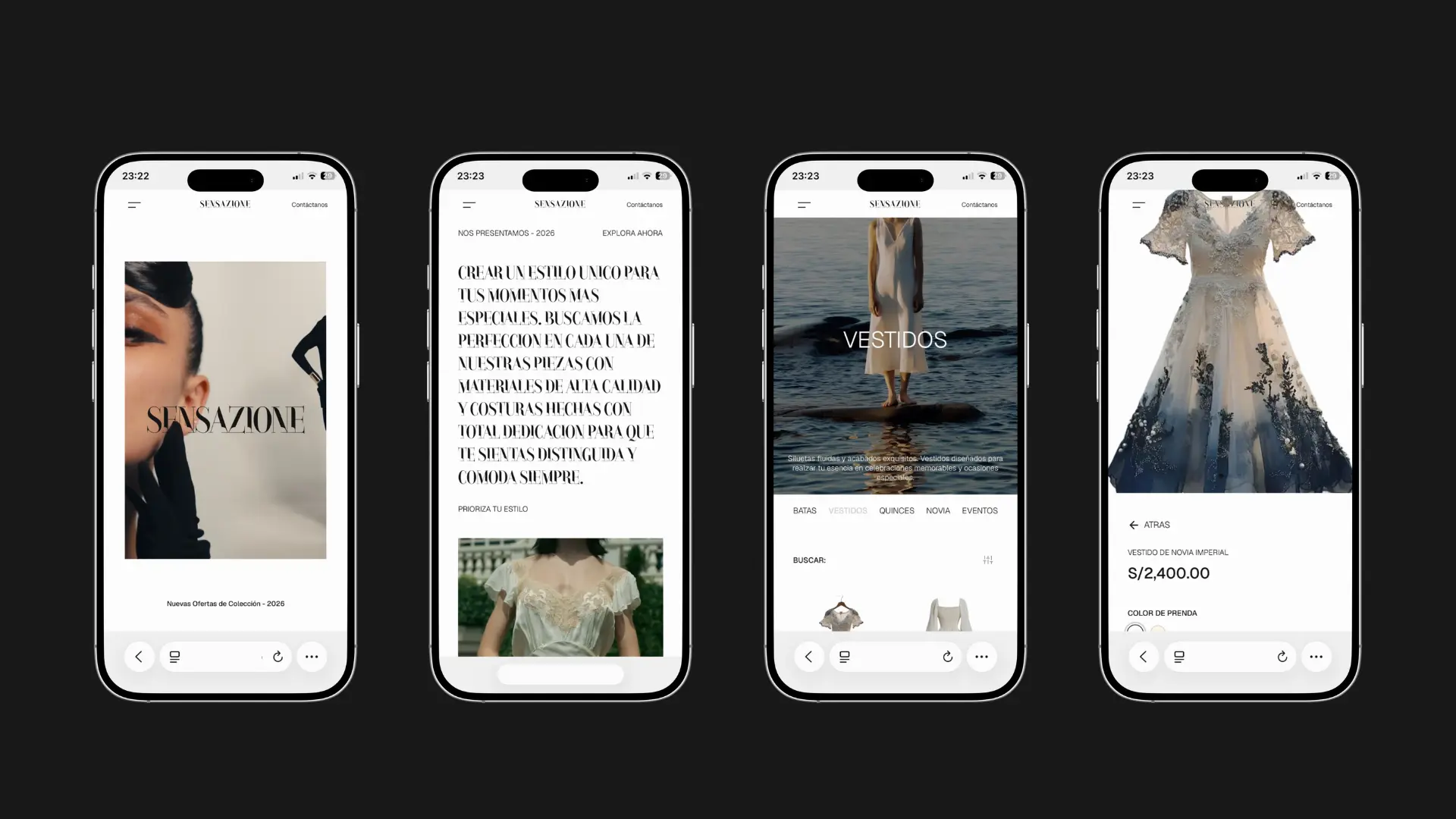Sensazione Shop - Resultado